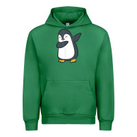 Emerald penguin dabbing funny Urban Hoodie - linhVisuals