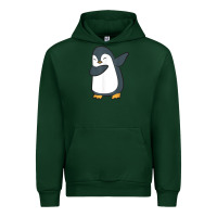 Forest Green penguin dabbing funny Urban Hoodie - linhVisuals