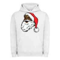 Pigment Lunar Rock black santa claus christmas Urban Hoodie - linhVisuals