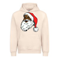 Sandshell black santa claus christmas Urban Hoodie - linhVisuals