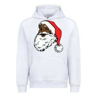 White black santa claus christmas Urban Hoodie - linhVisuals