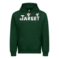 Forest Green target team 3D Urban Hoodie - linhVisuals