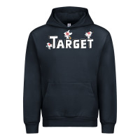 Navy target team 3D Urban Hoodie - linhVisuals
