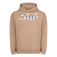 Pigment Burro target team 3D Urban Hoodie - linhVisuals