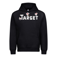 Black target team 3D Urban Hoodie - linhVisuals