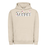 Pigment French Oak target team 3D Urban Hoodie - linhVisuals