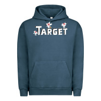 Pigment Midnight Navy target team 3D Urban Hoodie - linhVisuals