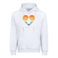 White i like penguins and 3 people vintage Urban Hoodie - linhVisuals