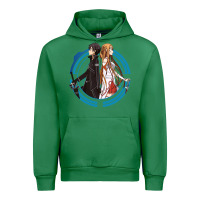Emerald sword art online -  kirito and asuna Urban Hoodie - linhVisuals