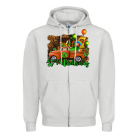 Dove Grey st patricks day loads of truck Zipper Hoodie - AdoDesignShop