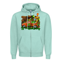 Seafoam st patricks day loads of truck Zipper Hoodie - AdoDesignShop