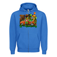 True Royal st patricks day loads of truck Zipper Hoodie - AdoDesignShop