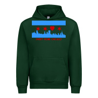 Forest Green sweet home chicago Urban Hoodie - linhVisuals