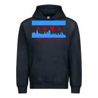 Navy sweet home chicago Urban Hoodie - linhVisuals