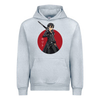 Heather Grey Sword art online -kirito Urban Hoodie - linhVisuals