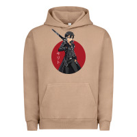Pigment Burro Sword art online -kirito Urban Hoodie - linhVisuals