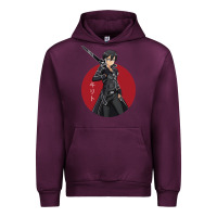 Mauve Wine Sword art online -kirito Urban Hoodie - linhVisuals