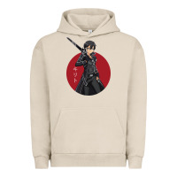 Pigment French Oak Sword art online -kirito Urban Hoodie - linhVisuals
