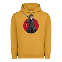 Pigment Peanut Butter Sword art online -kirito Urban Hoodie - linhVisuals