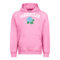 Fuchsia Pink grandmillennial hydrangea style garden club Urban Hoodie - linhVisuals