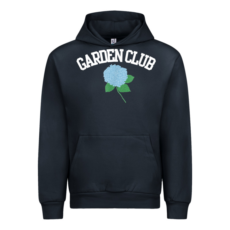 Grandmillennial Hydrangea Style Garden Club Urban Hoodie by linhVisuals | Teevron