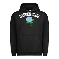 Pigment Black grandmillennial hydrangea style garden club Urban Hoodie - linhVisuals
