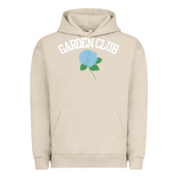 Pigment French Oak grandmillennial hydrangea style garden club Urban Hoodie - linhVisuals