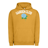 Pigment Peanut Butter grandmillennial hydrangea style garden club Urban Hoodie - linhVisuals