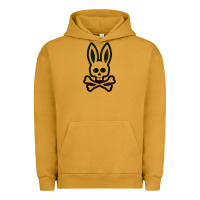 Pigment Peanut Butter psychedelic bunny easter day, qsycho bunnies, easter 2022 Urban Hoodie - linhVisuals