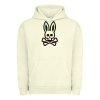 Pigment Pistachio psychedelic bunny easter day, qsycho bunnies, easter 2022 Urban Hoodie - linhVisuals