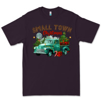 Plum small town christmas Premium Tee - CowGirlArtShop