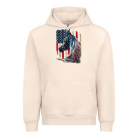 Sandshell patriotic horse american flag   horse vintage Urban Hoodie - linhVisuals