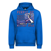 Cobalt purple up month of the military child Urban Hoodie - linhVisuals