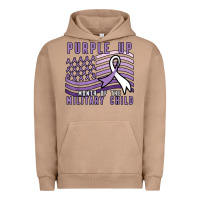 Pigment Burro purple up month of the military child Urban Hoodie - linhVisuals