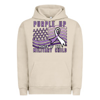 Pigment French Oak purple up month of the military child Urban Hoodie - linhVisuals