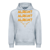 Heather Grey texas pride state usa alright alright alright t shirt Urban Hoodie - linhVisuals