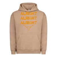 Pigment Burro texas pride state usa alright alright alright t shirt Urban Hoodie - linhVisuals