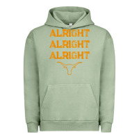 Pigment Oil Green texas pride state usa alright alright alright t shirt Urban Hoodie - linhVisuals