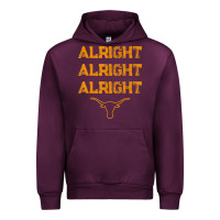 Mauve Wine texas pride state usa alright alright alright t shirt Urban Hoodie - linhVisuals