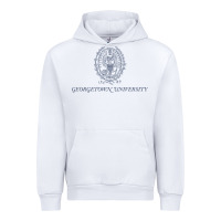 White georgetown university Urban Hoodie - linhVisuals