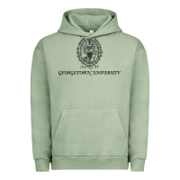 Pigment Oil Green georgetown university Urban Hoodie - linhVisuals