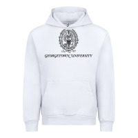 White georgetown university Urban Hoodie - linhVisuals