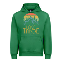Emerald vintage lake tahoe california nevada retro t shirt Urban Hoodie - linhVisuals