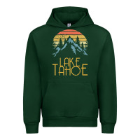 Forest Green vintage lake tahoe california nevada retro t shirt Urban Hoodie - linhVisuals
