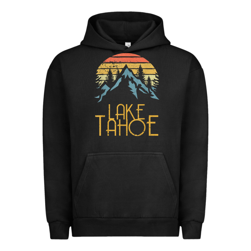 Vintage Lake Tahoe California Nevada Retro T Shirt Urban Hoodie by linhVisuals | Teevron