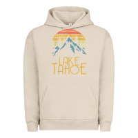 Pigment French Oak vintage lake tahoe california nevada retro t shirt Urban Hoodie - linhVisuals
