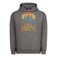 Pigment Tornado vintage lake tahoe california nevada retro t shirt Urban Hoodie - linhVisuals