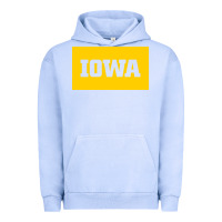 Pigment Grape Ice University of Iowa, UIowa, Iowa, apparel Urban Hoodie - linhVisuals