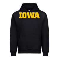 Black university of iowa, Apparel Urban Hoodie - linhVisuals