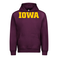 Mauve Wine university of iowa, Apparel Urban Hoodie - linhVisuals